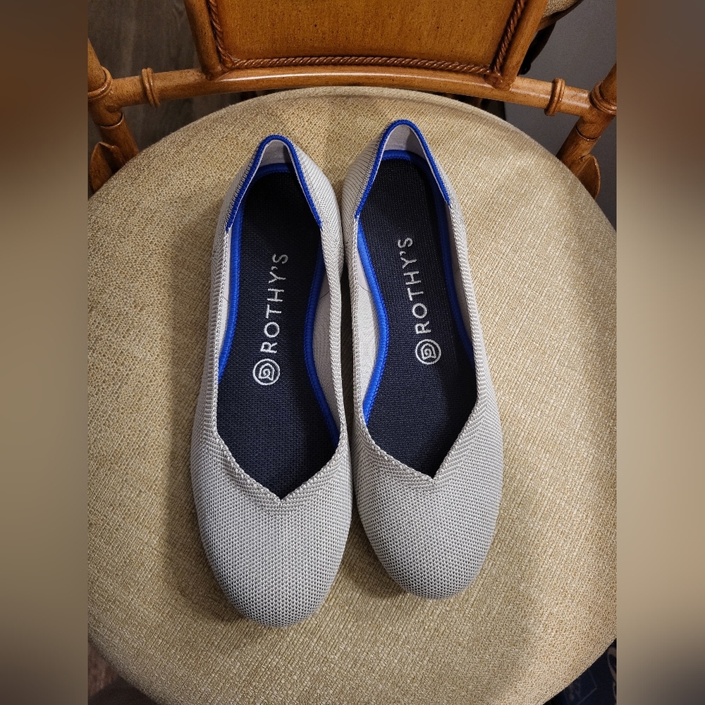 Rothy's Women's Gray Flats